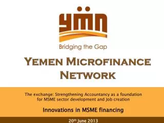 Yemen Microfinance Network