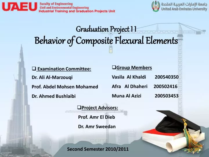 graduation project i i behavior of composite flexural elements