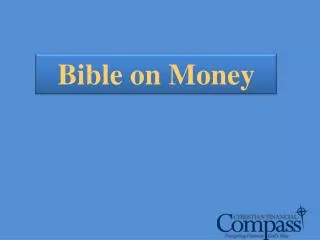 Bible on Money