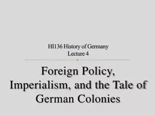 HI136 History of Germany Lecture 4