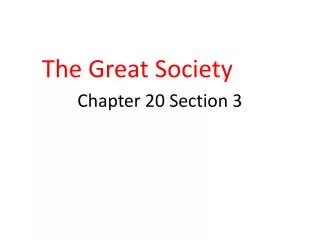 Chapter 20 Section 3