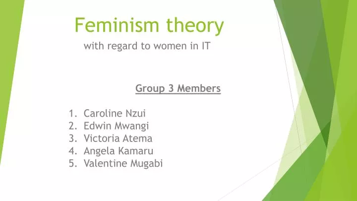 feminism theory