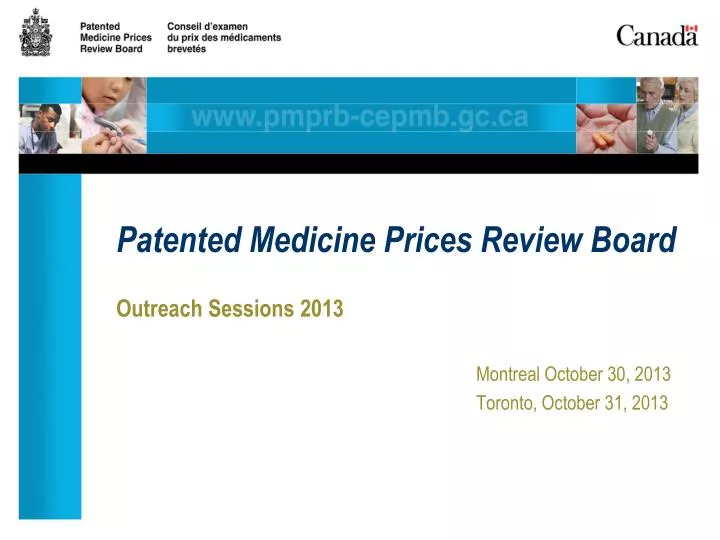 patented medicine prices review board