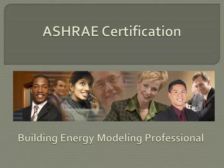 ashrae certification