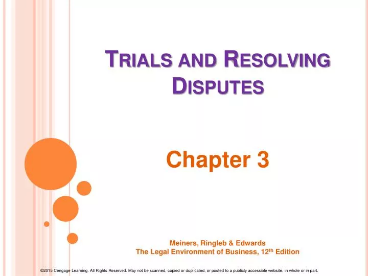 chapter 3 meiners ringleb edwards the legal environment of business 12 th edition