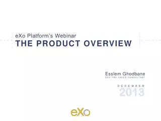eXo Platform’s Webinar