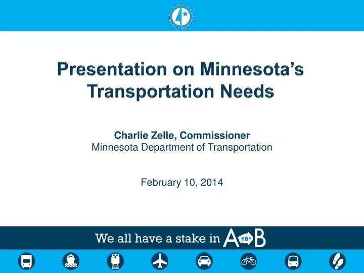 presentation on minnesota s transportation needs