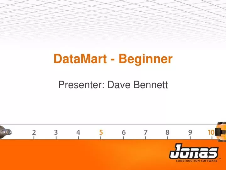 datamart beginner