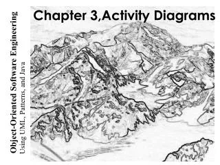 Chapter 3, Activity Diagrams