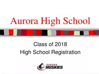 Aurora High School