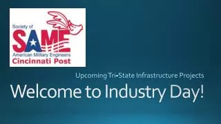 Welcome to Industry Day!