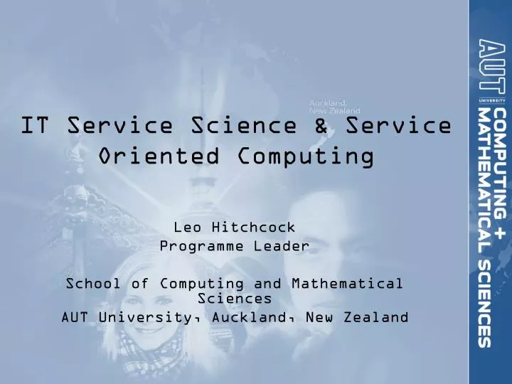 it service science service oriented computing