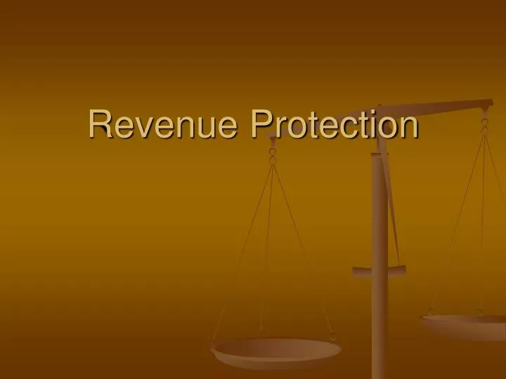 revenue protection