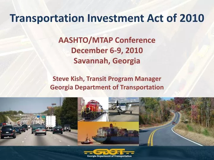 transportation investment act of 2010