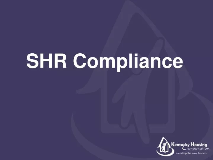 shr compliance