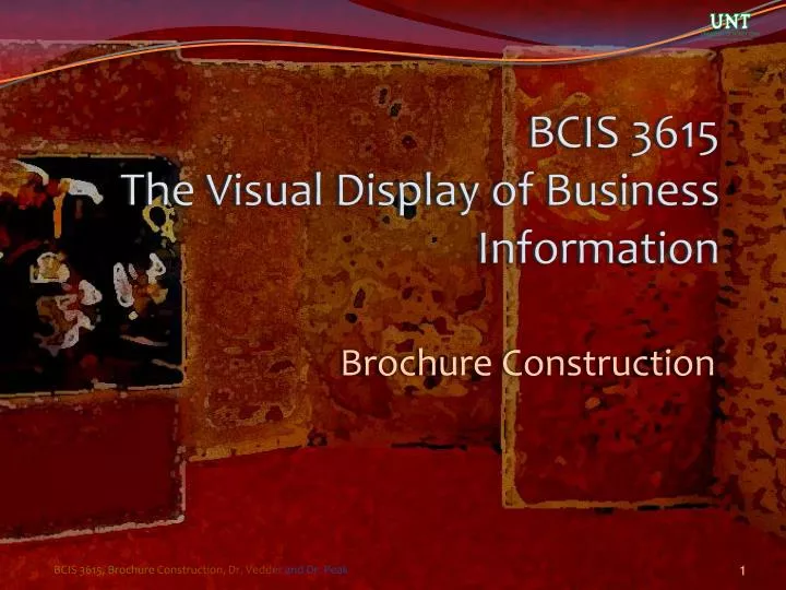 bcis 3615 the visual display of business information