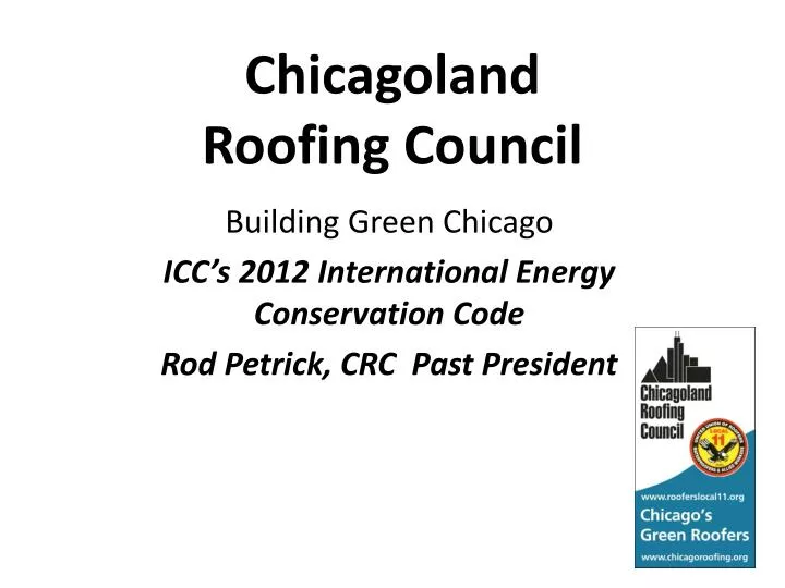 chicagoland roofing council