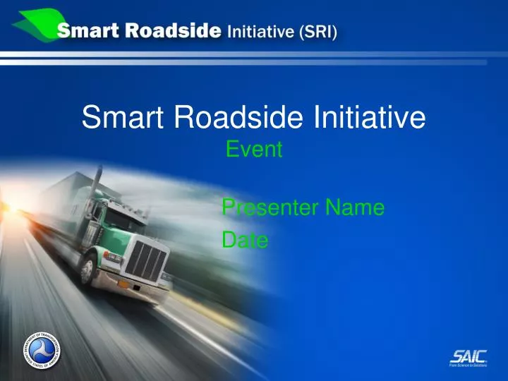 smart roadside initiative event