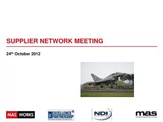 Supplier Network Meeting