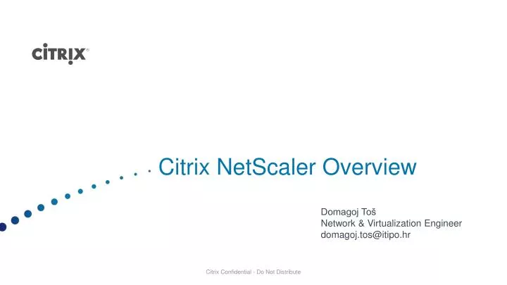citrix netscaler overview