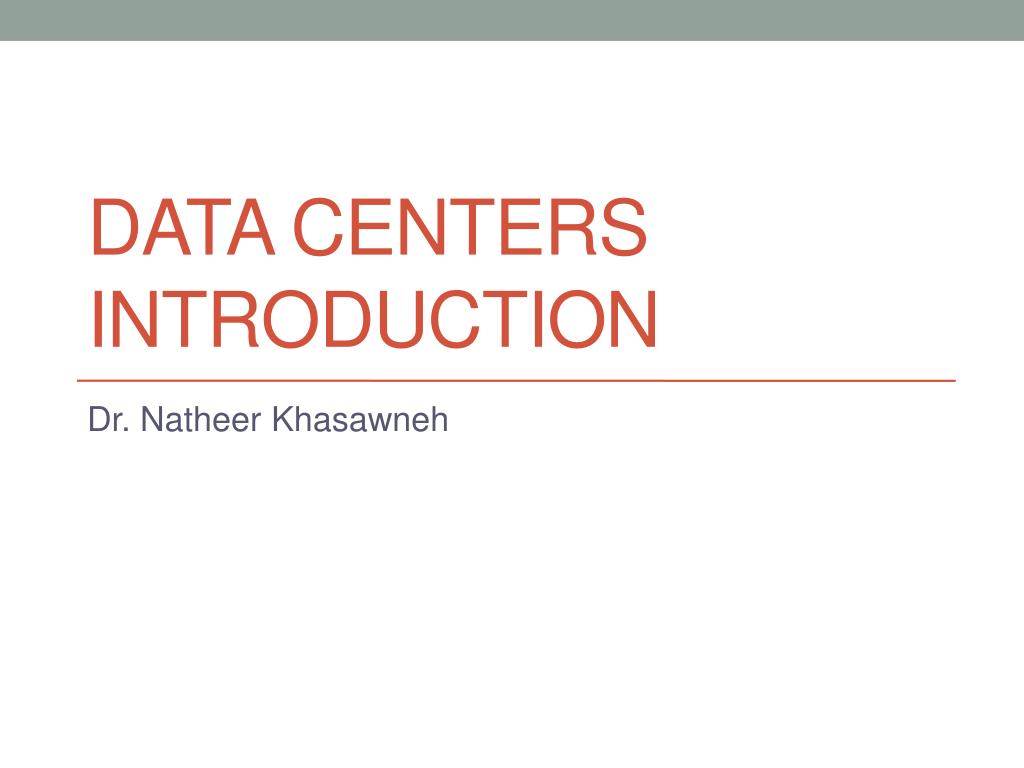 PPT - Essential Guide to Designing and Managing Modern Data Centers ...