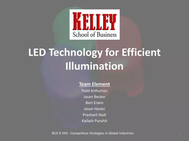 led technology for efficient illumination