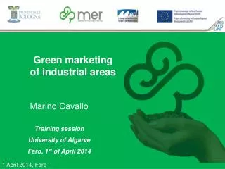 Green marketing of industrial areas