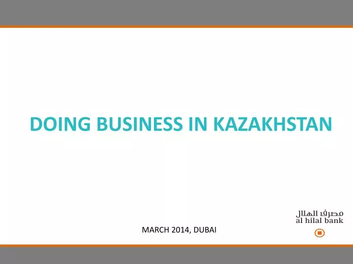 doing business in kazakhstan