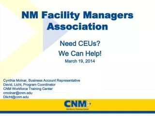 NM Facility Managers Association