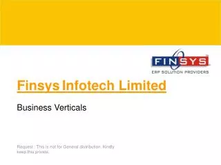 Finsys Infotech Limited