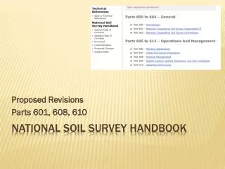 National Soil Survey Handbook