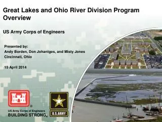 Great Lakes and Ohio River Division Program Overview US Army Corps of Engineers