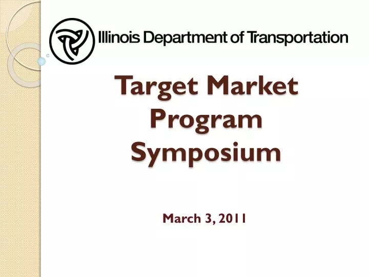 target market program symposium