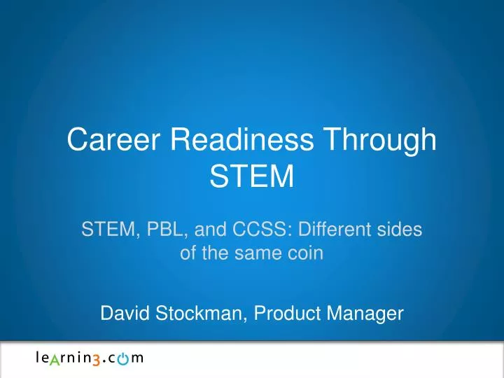 career readiness through stem
