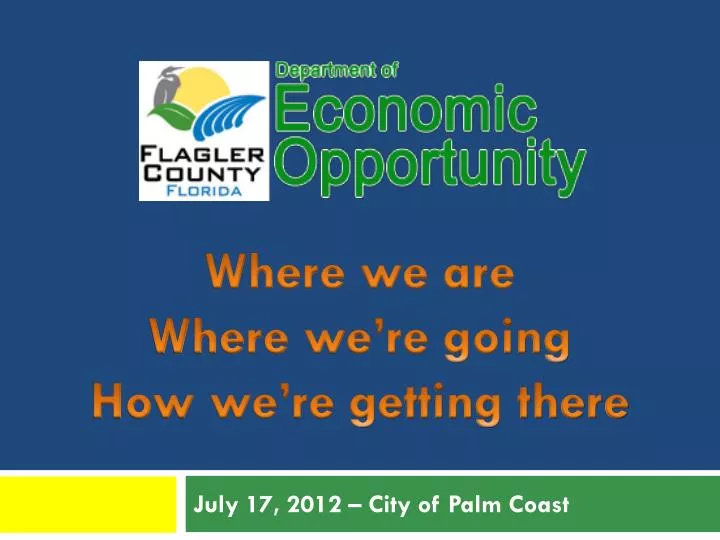 july 17 2012 city of palm coast