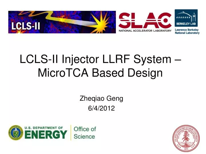 lcls ii injector llrf system microtca based design