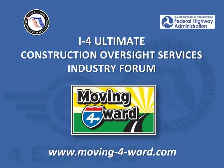 construction oversight services industry forum