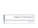 Design in Construction