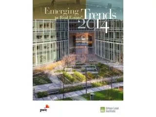 Emerging Trends in Real Estate 2014