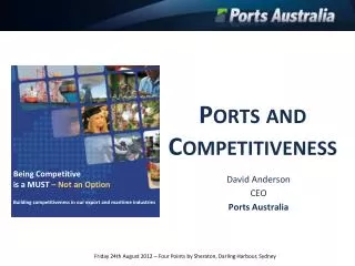 Ports and Competitiveness