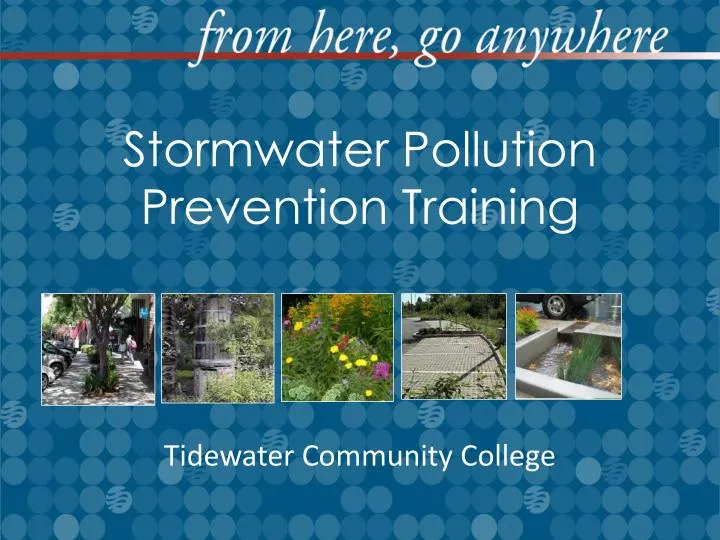 stormwater pollution prevention training