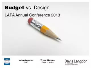 Budget vs. Design