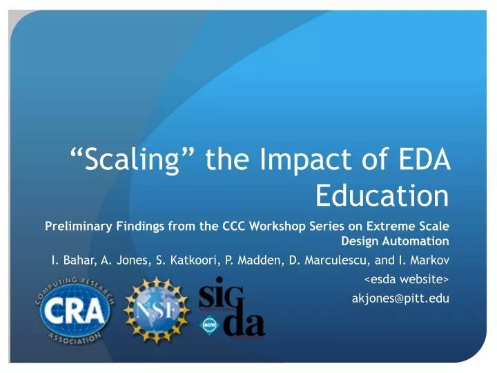 scaling the impact of eda education