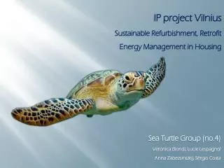 IP project Vilnius Sustainable Refurbishment, Retrofit Energy Management in Housing