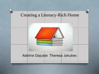 Creating a Literacy-Rich Home