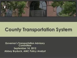 County Transportation System