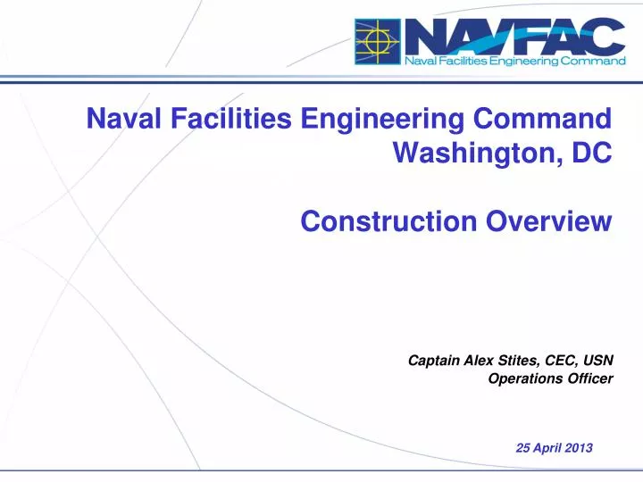 naval facilities engineering command washington dc construction overview