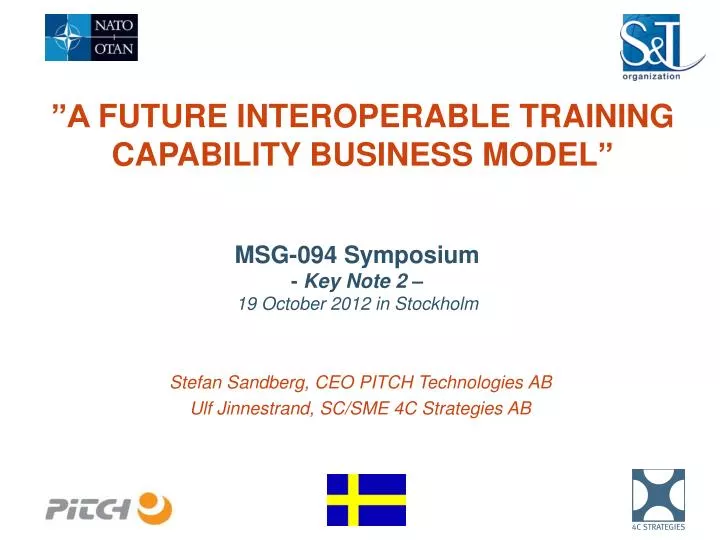 a future interoperable training capability business model