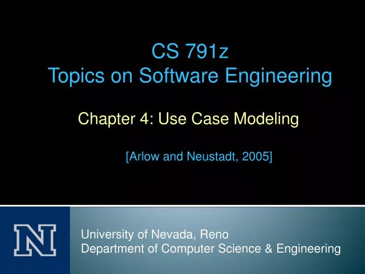 chapter 4 use case modeling