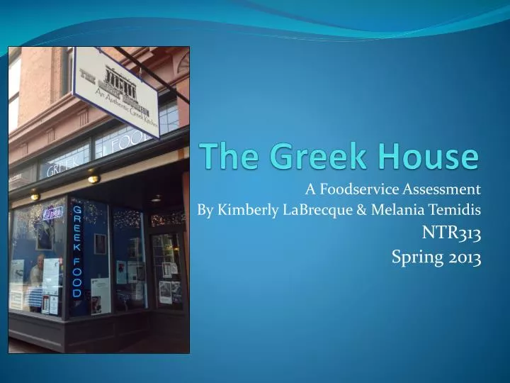 the greek house